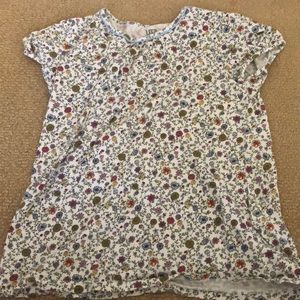 kids uniqlo floral tee